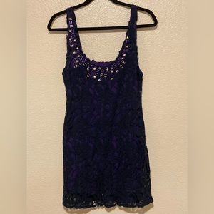 FREE PEOPLE - Summer Dress - Casual Mini Dress- Lacey - Body Con